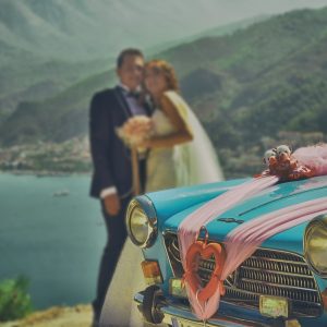 La voiture de mariage
