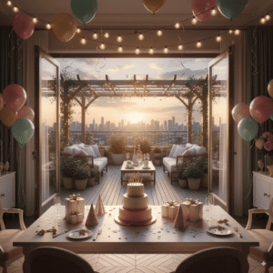 salle d'anniversaire