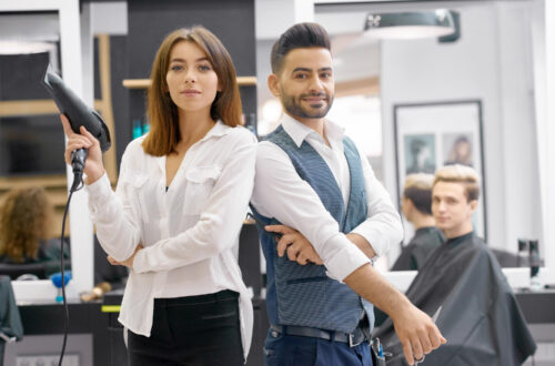 Salon de coiffure mixte